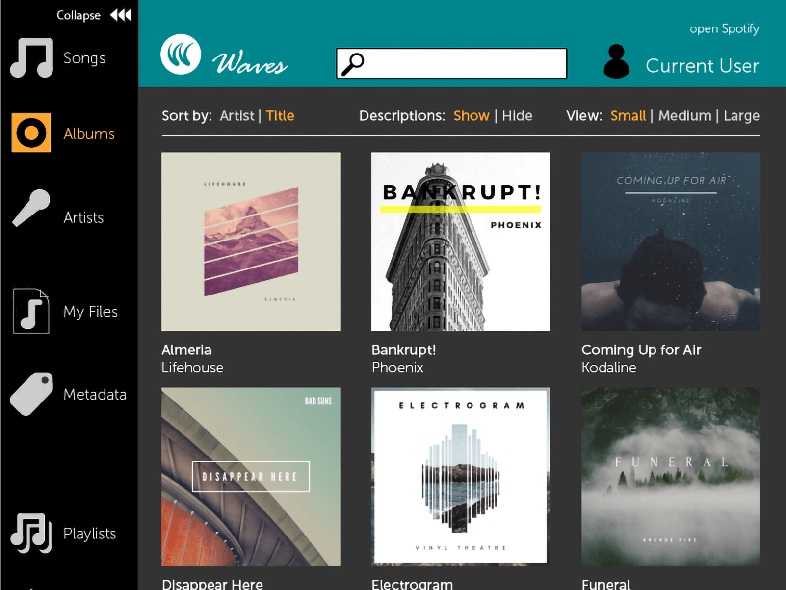 Waves Music Player